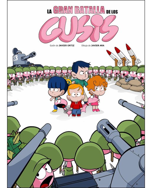 Imagen 0 de La gran batalla de los gusis (Tapa blanda)