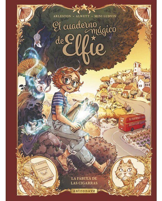 Imagen 0 de EL CUADERNO MAGICO DE ELFIE 2. LA FÁBULA DE LAS CIGARRAS (Tapa dura)