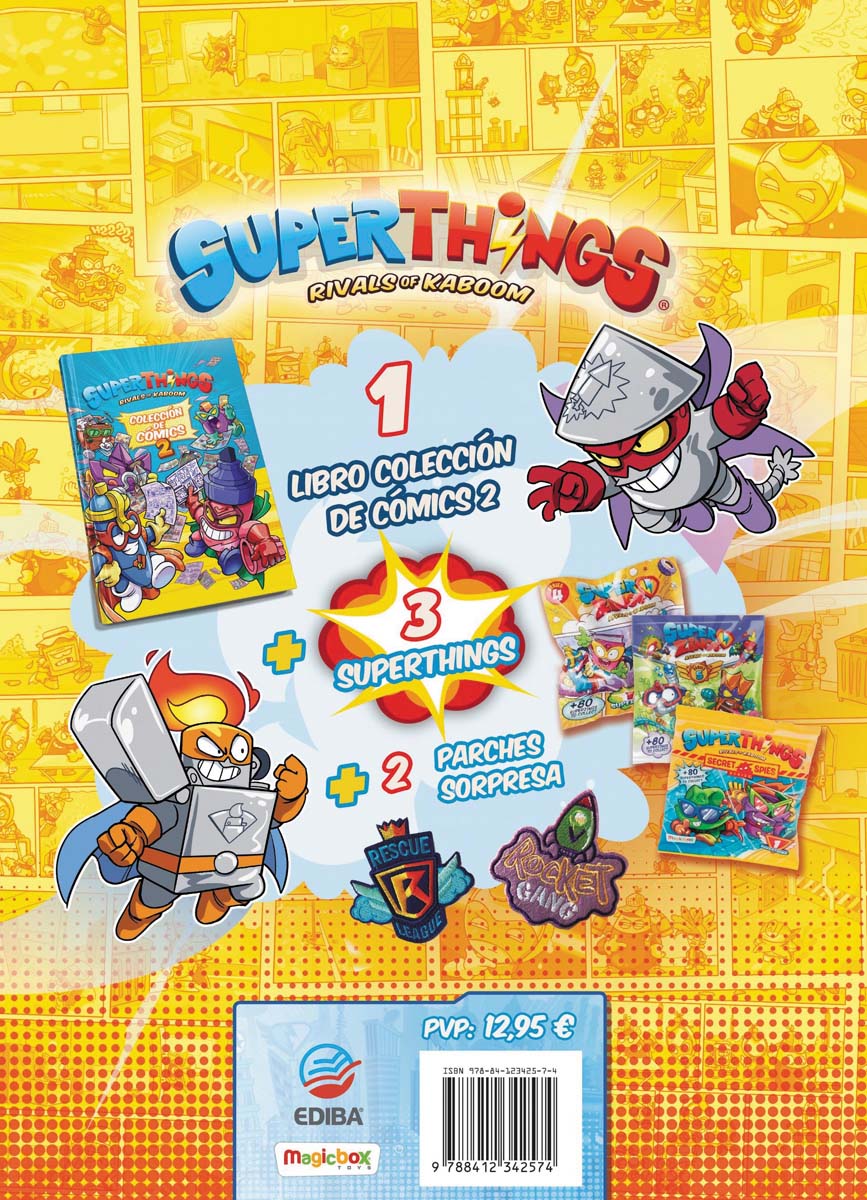 Libro Coleccionista Cómics Superthings - MAX - Series 4, 5 y Secret Spies (Capa dura) 2