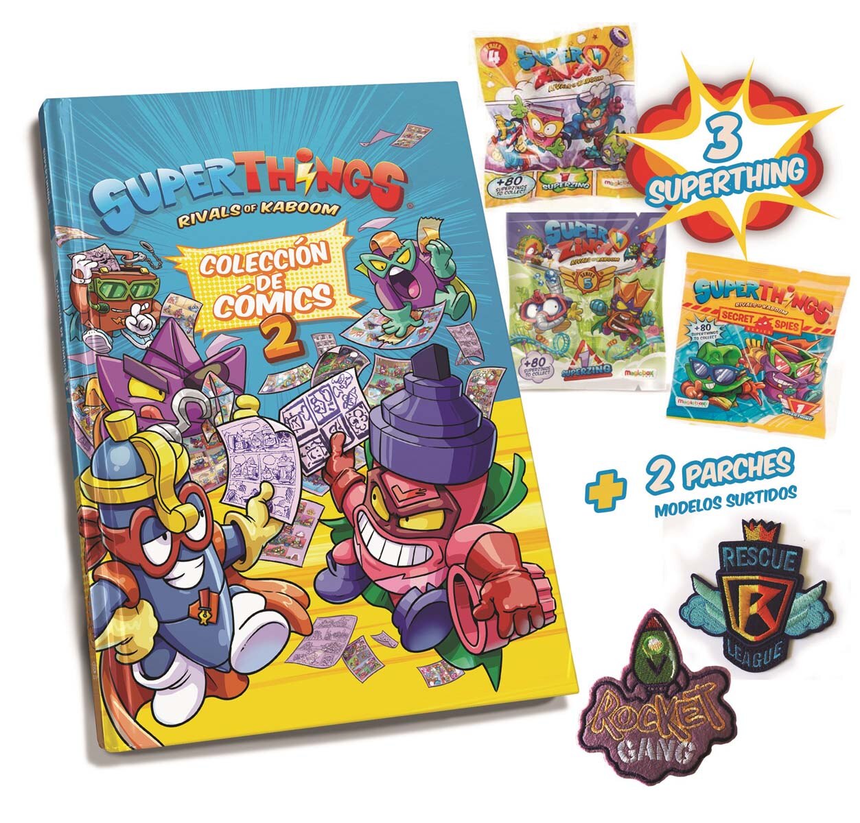 Libro Coleccionista Cómics Superthings - MAX - Series 4, 5 y Secret Spies (Capa dura) 3