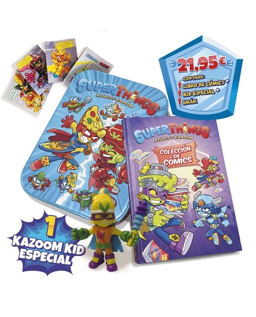 Imagem 0 de Libro Coleccionista Cómics Superthings - KK y GK Series Versión LATA (Capa dura)