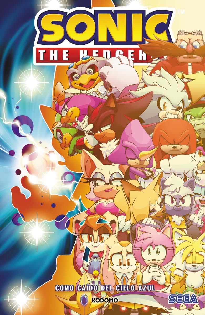 Sonic The Hedgehog: Como caído del cielo azul (Capa mole) 1