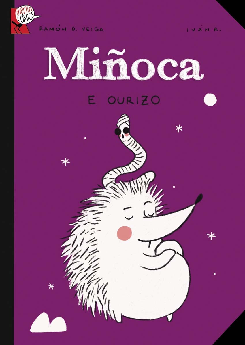 Miñoca e ourizo (Capa mole com abas) 1