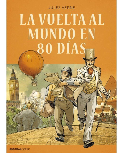 Imagem 0 de La vuelta al mundo en 80 días (cómic) (Bolso) (Capa mole)