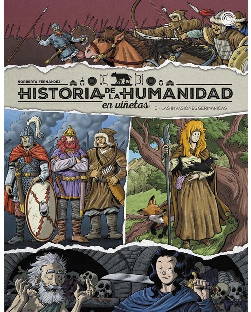 Historia de la humanidad en viñetas. Las invasiones germánicas vol. 5 (Capa dura) 1