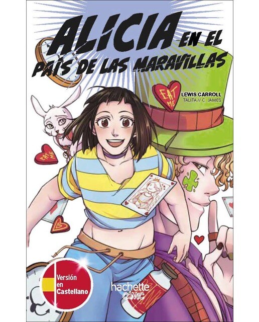 Alicia en el País de las Maravillas, edición bilingüe (castellano-inglés) (Capa mole) 1