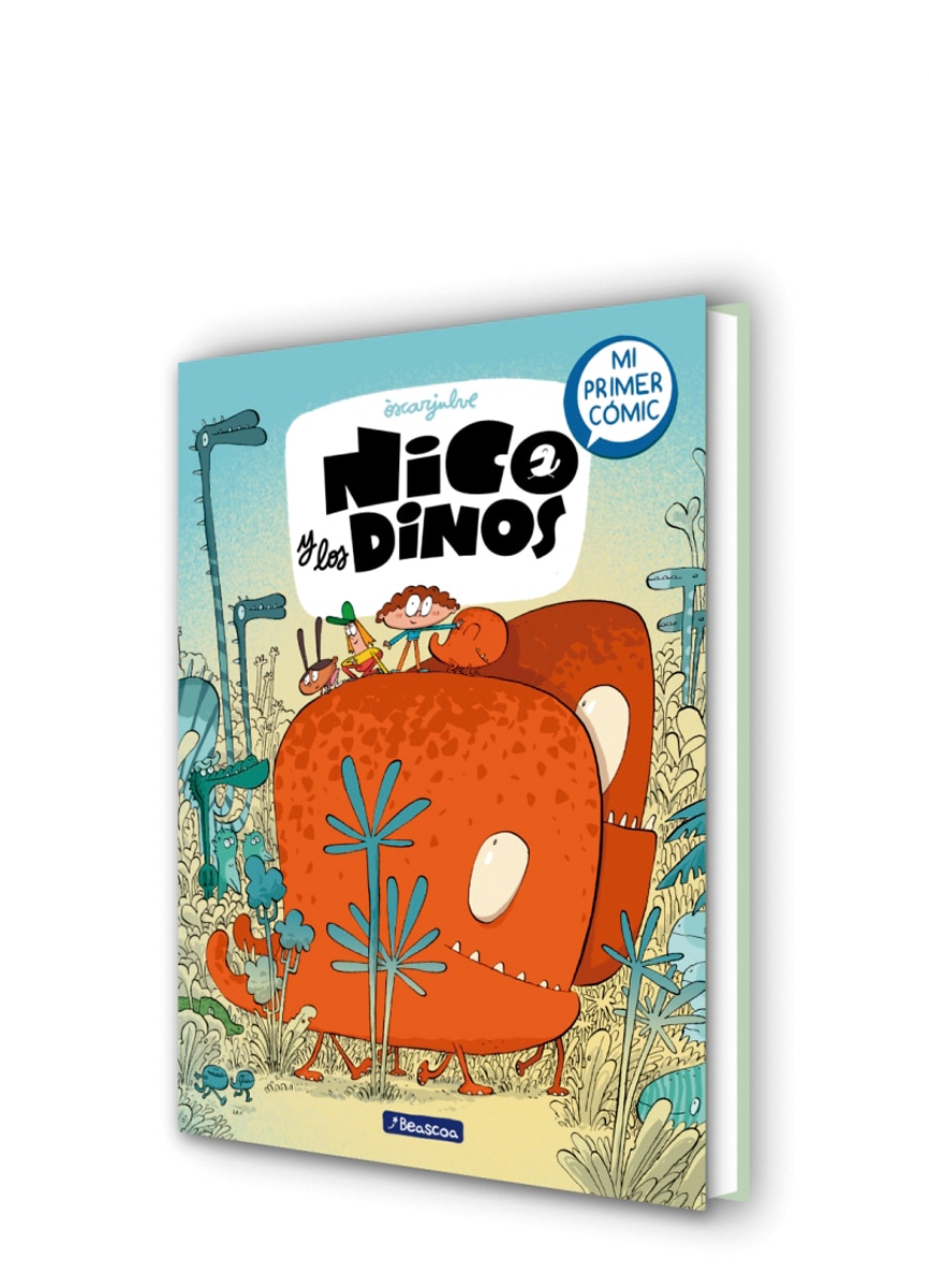 Imagem 0 de Nico y los dinos 1 - Nico y los dinos: Mi primer cómic (Capa dura)