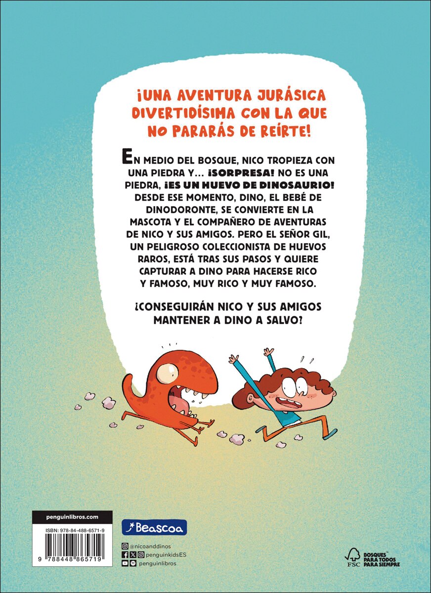 Nico y los dinos 1 - Nico y los dinos: Mi primer cómic (Capa dura) 3