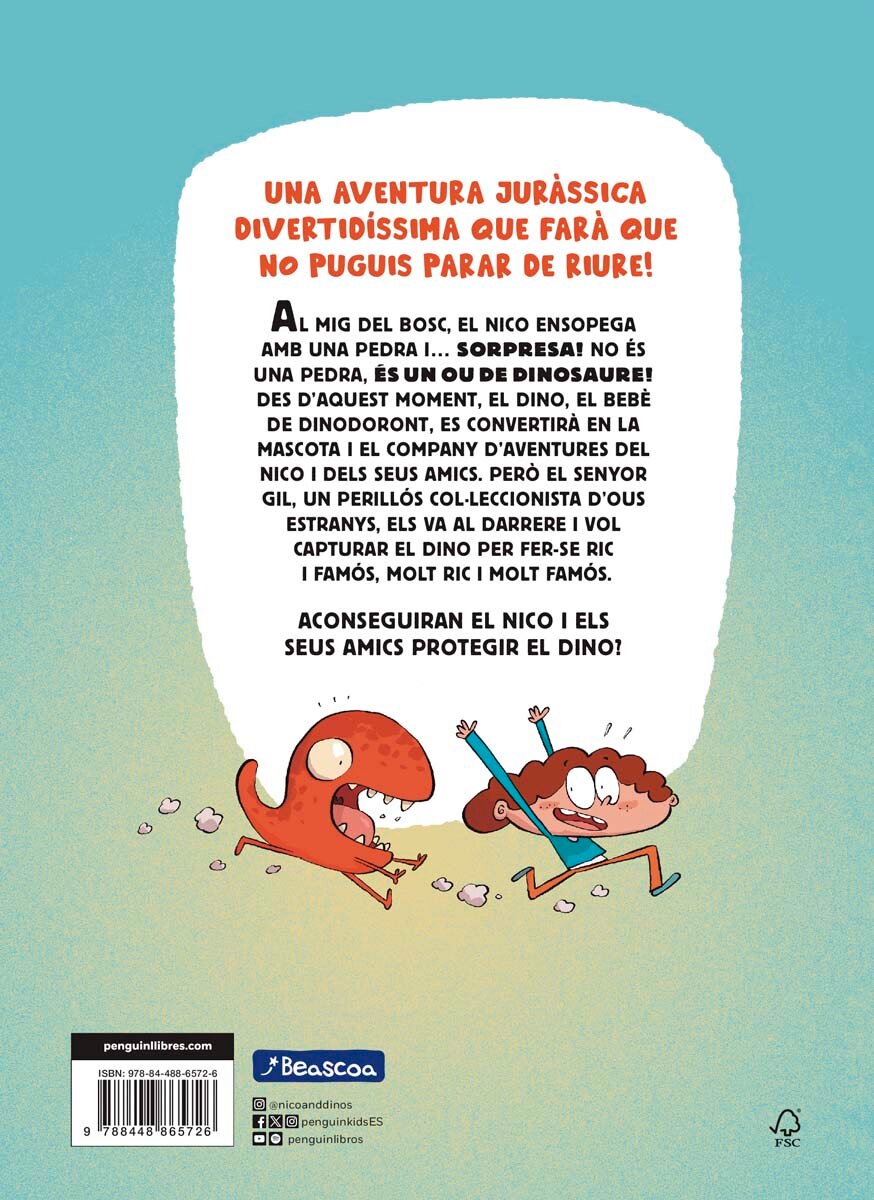 El Nico i els dinos 1 - El Nico i els dinos: El meu primer còmic (Capa dura) 8