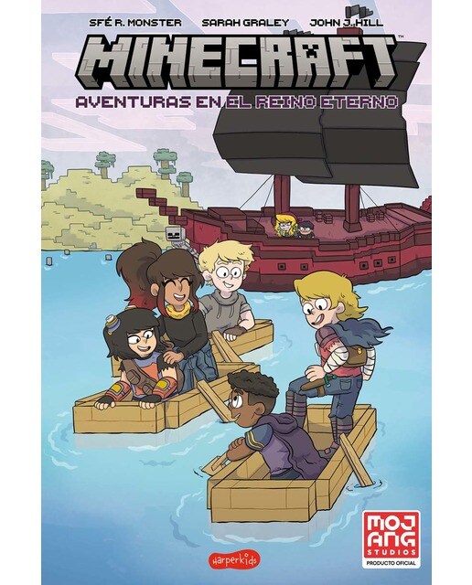 Imagem 0 de Minecraft oficial: Aventuras en el Reino Eterno (cómic) (Capa mole)
