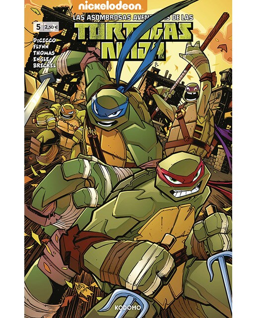 Las asombrosas aventuras de las Tortugas Ninja núm. 05 (Capa mole) 1