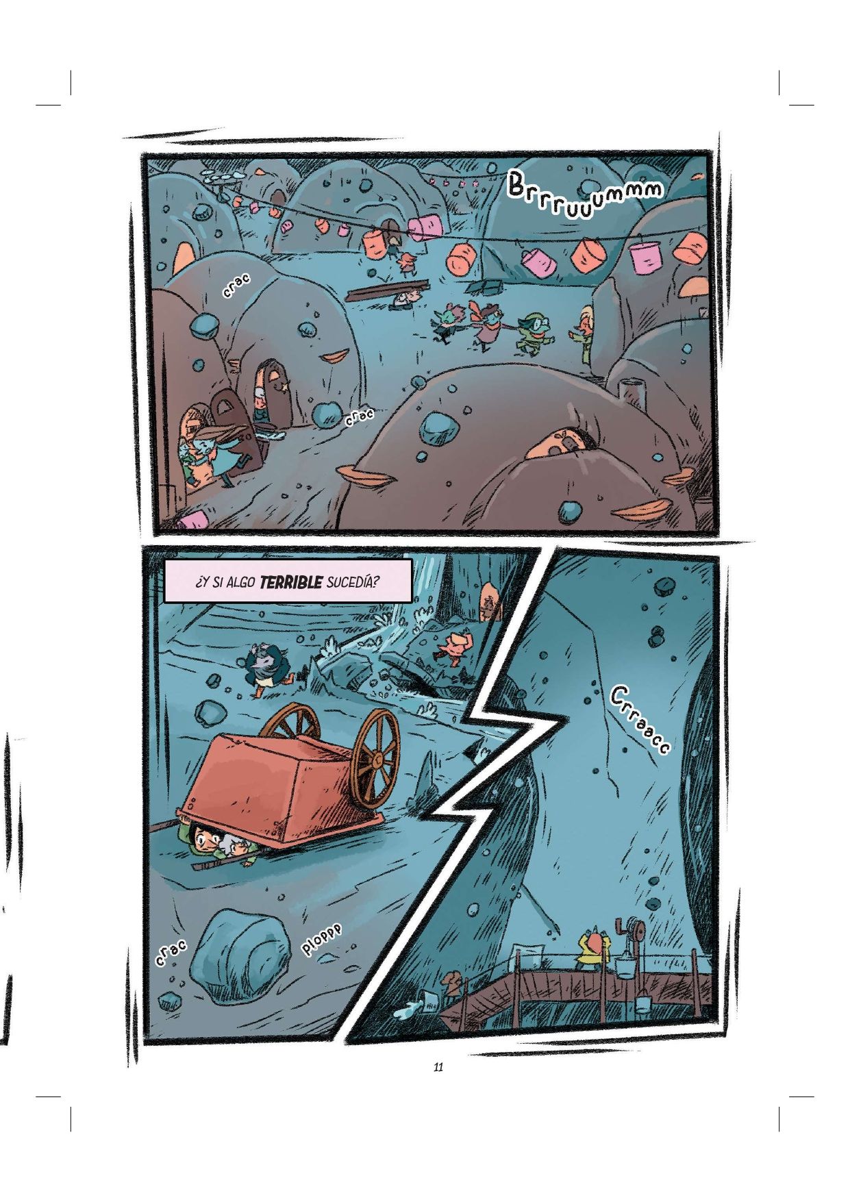 Nadie regresa del bosque encantado (Capa mole com abas) 4