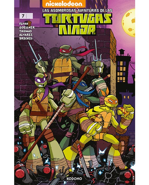 Las asombrosas aventuras de las Tortugas Ninja núm. 07 (Capa mole) 1