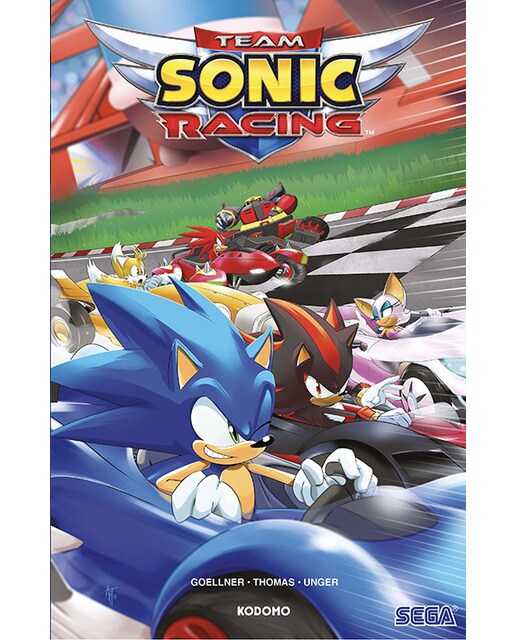 Sonic The Hedgehog: Racing Team (Capa dura) 1
