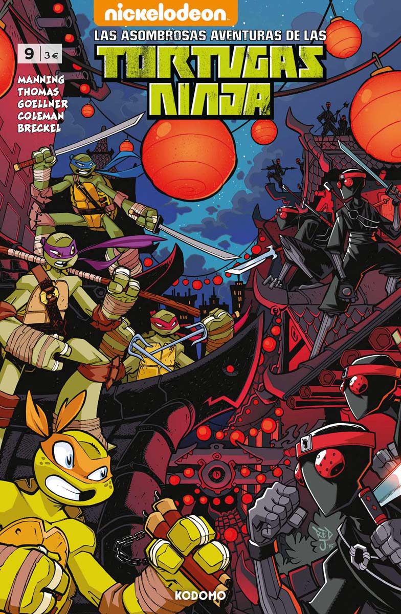 Las asombrosas aventuras de las Tortugas Ninja núm. 09 (Capa mole) 1