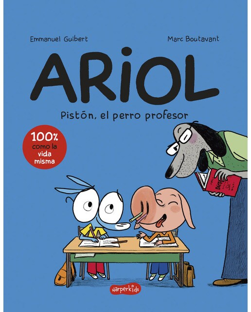 Ariol 7: Pistón, el perro profesor (cómic infantil) (Capa mole) 1