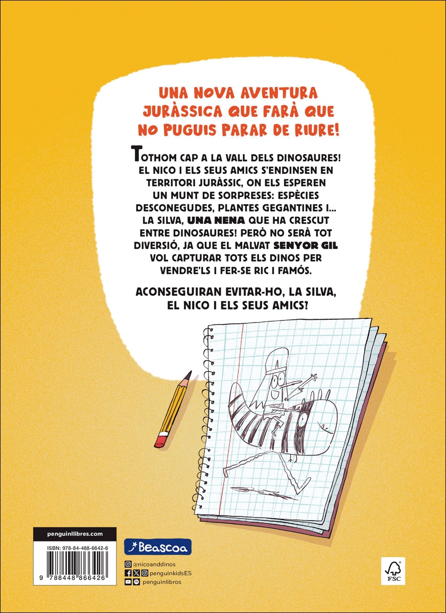 El Nico i els dinos 2 - La vall dels dinosaures (Capa dura) 3