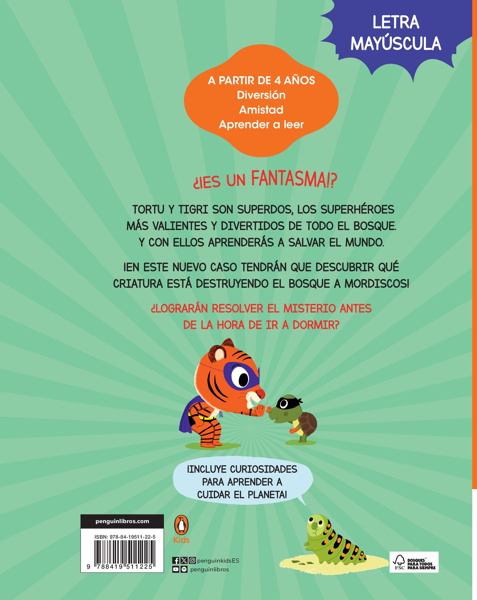 SuperDos y el fantasma glotón (SuperDos 3): En letra MAYÚSCULA para aprender a leer (Capa dura) 2