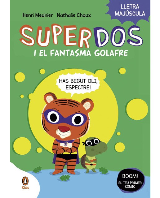 SuperDos i el fantasma golafre (SuperDos 3): Amb lletra MAJÚSCULA per a aprendre a llegir (Capa dura) 1