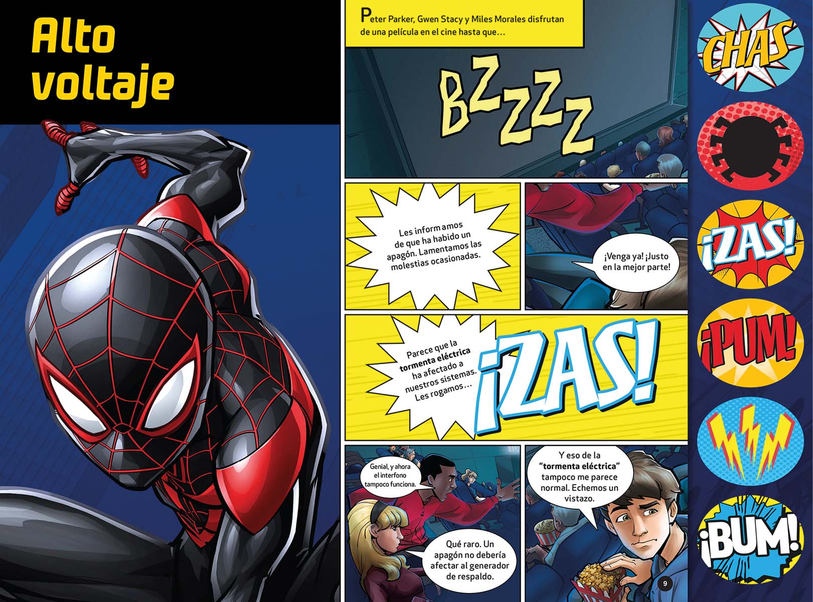 SPIDERMAN LA HORA ARÁCNIDA. SONIDOS DE ACCIÓN.ASB (Capa dura) 3