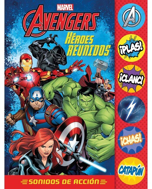 AVENGERS, HEROES REUNIDOS. SONIDOS DE ACCIÓN.ASB (Capa dura) 1