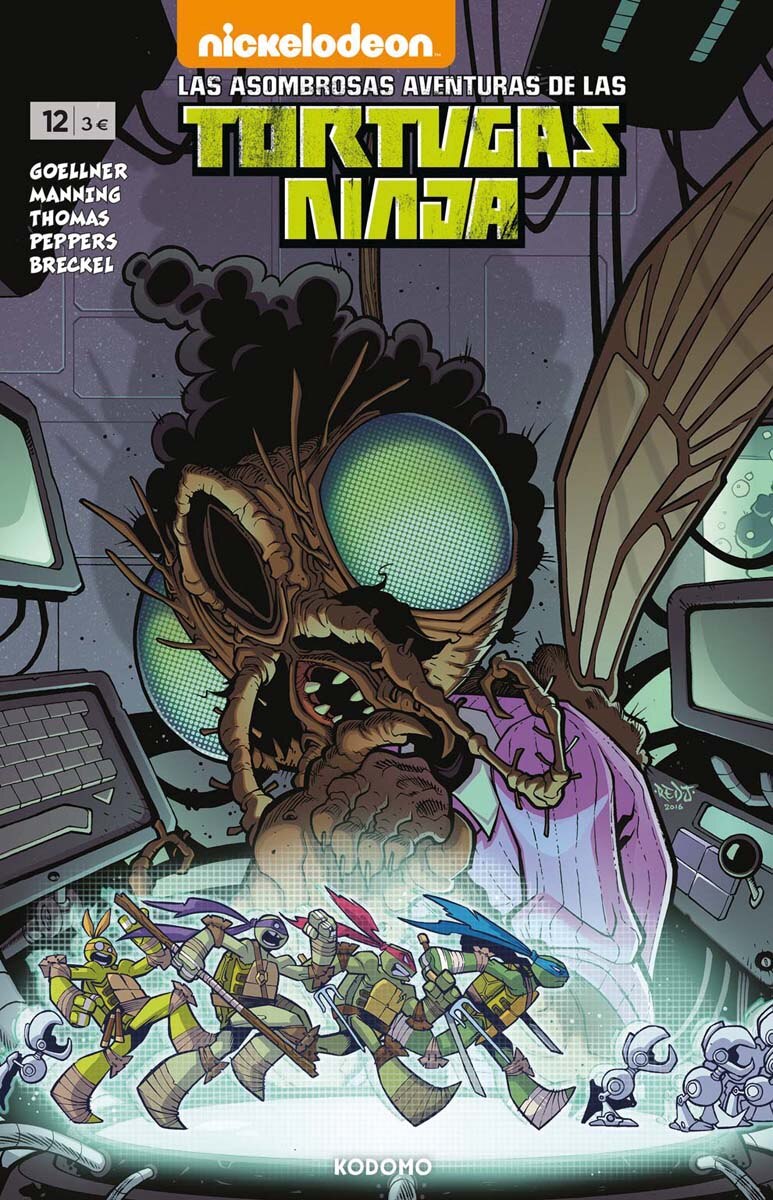 Las asombrosas aventuras de las Tortugas Ninja núm. 12 (Capa mole) 1