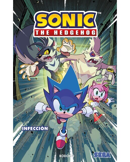 Sonic The Hedgehog vol. 04: Infección (Biblioteca Super Kodomo) (Capa mole) 1
