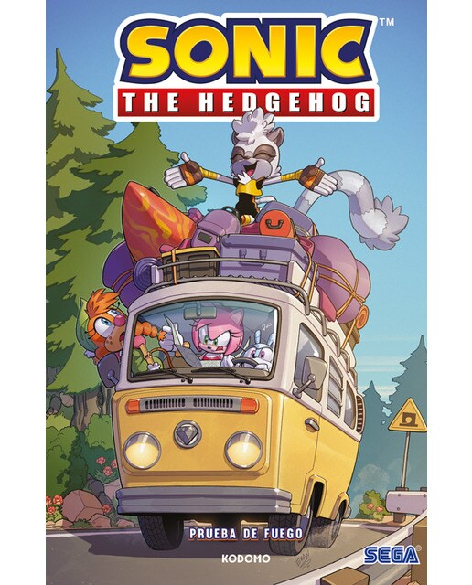 Sonic The Hedgehog: Prueba de fuego (Capa dura) 1