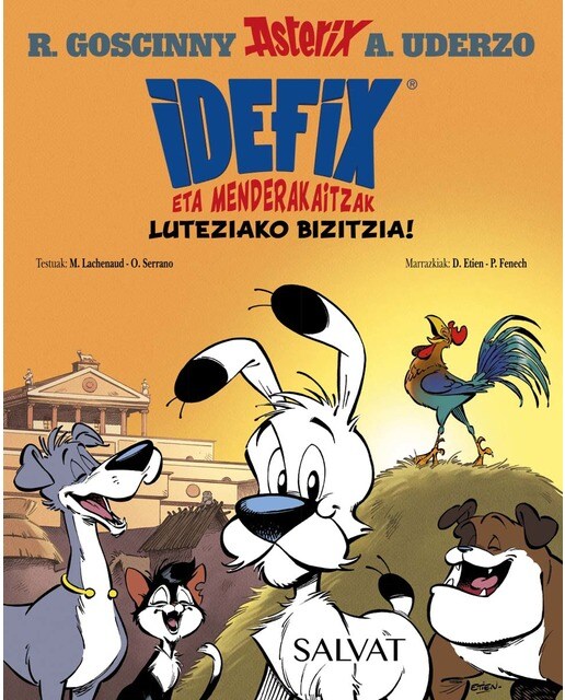 Imagem 0 de Idefix eta menderakaitzak, 3. Luteziako bizitzia! (Capa mole com abas)