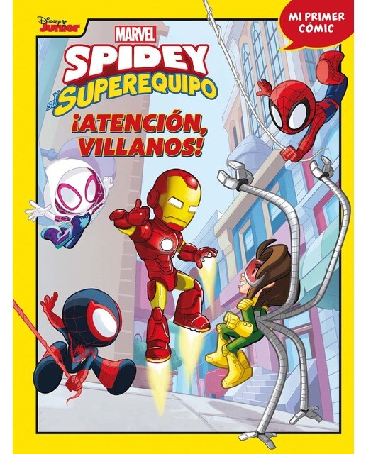 Imagem 0 de Spidey y su superequipo. ¡Atención, villanos!: Mi primer cómic 6