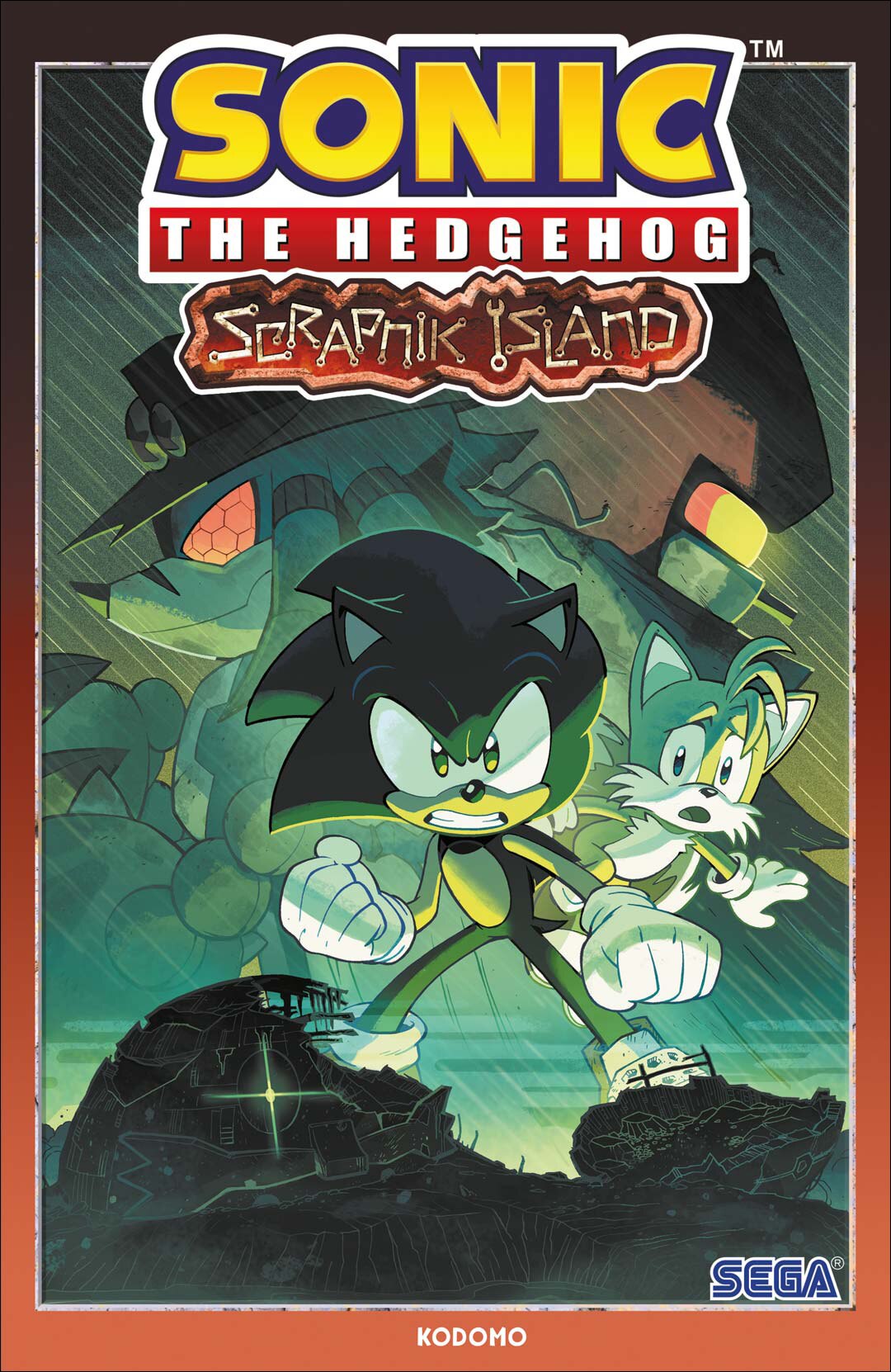 Sonic the Hedgehog: Scrapnik Island (Capa dura) 1