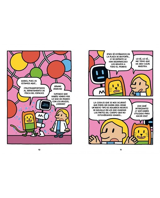 Erwin, el gato cuántico 2 - El ataque del doctor Rufián (Capa dura) 6