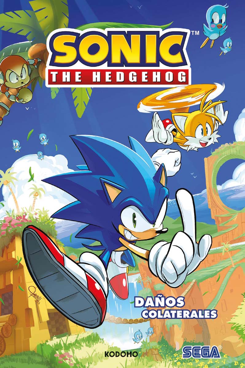 Sonic The Hedgehog vol. 01: Daños colaterales  (Biblioteca Super Kodomo) (Segunda edición) (Capa mole) 1