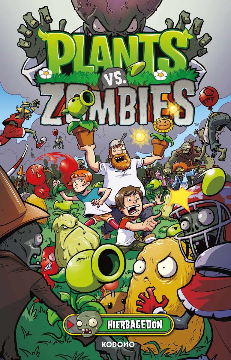 Plants vs. Zombies vol. 01: Hierbagedón (Biblioteca Super Kodomo) (Segunda edición) (Capa dura) 1
