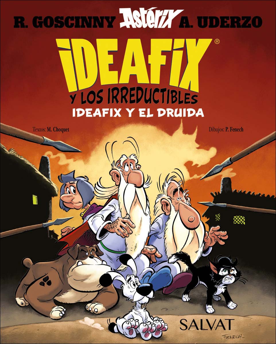 Ideafix y los irreductibles, 5. Ideafix y el druida (Capa mole com abas) 1