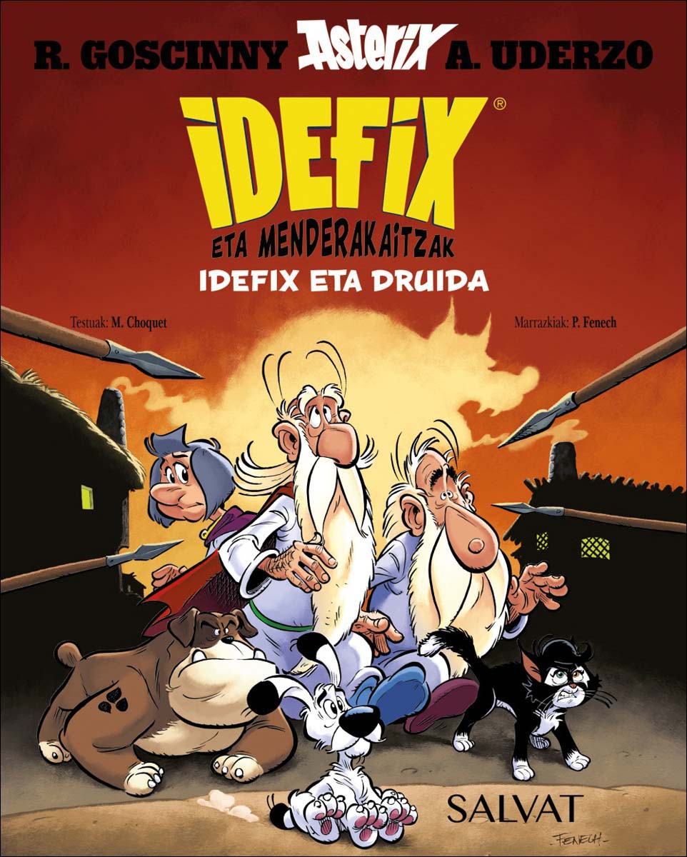 Idefix eta menderakaitzak, 5. Idefix eta druida (Capa mole com abas) 1