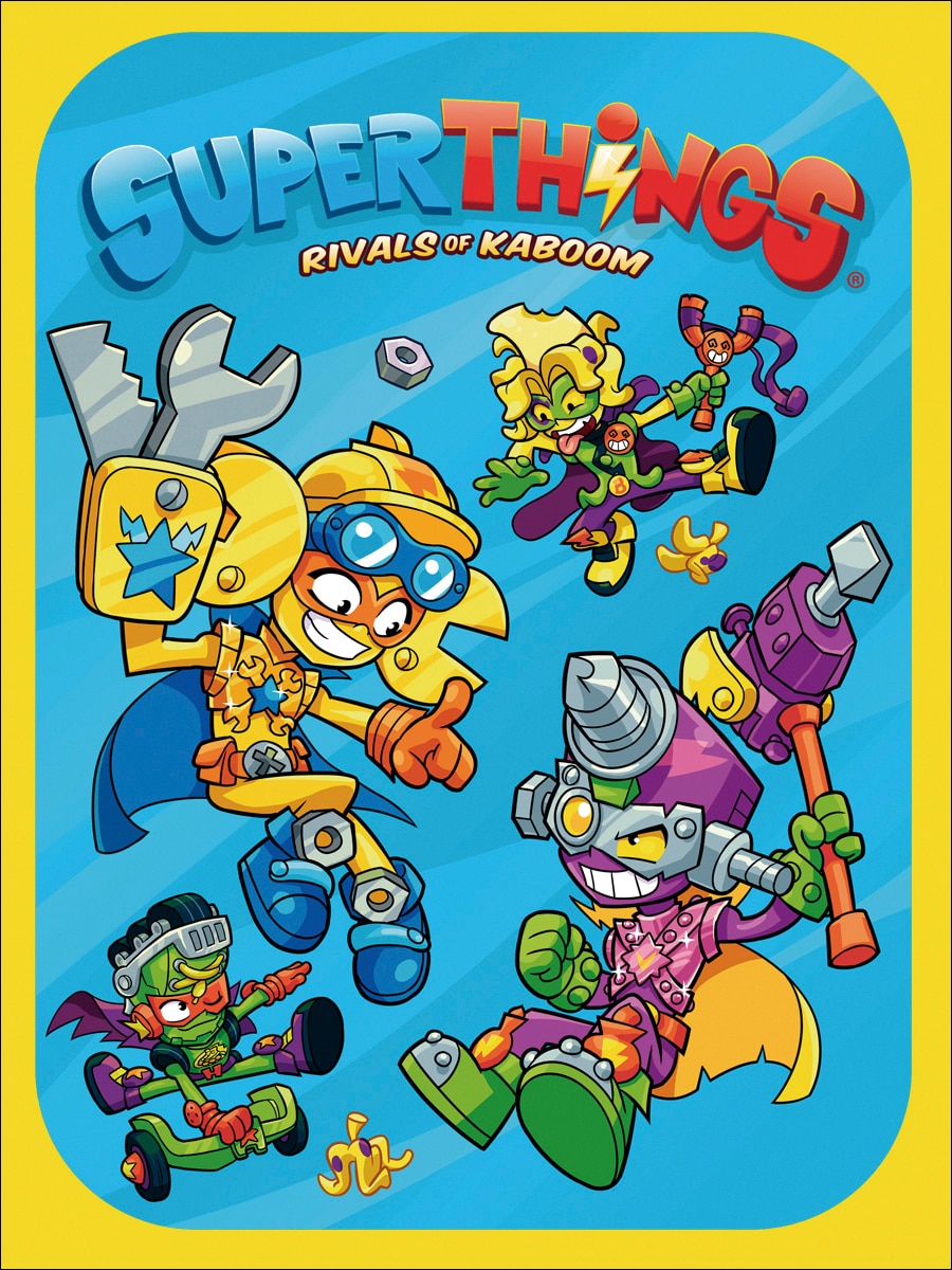 Libro Coleccionista Cómics Superthings - Rescue Force & Neon Power - LATA (Capa dura) 2
