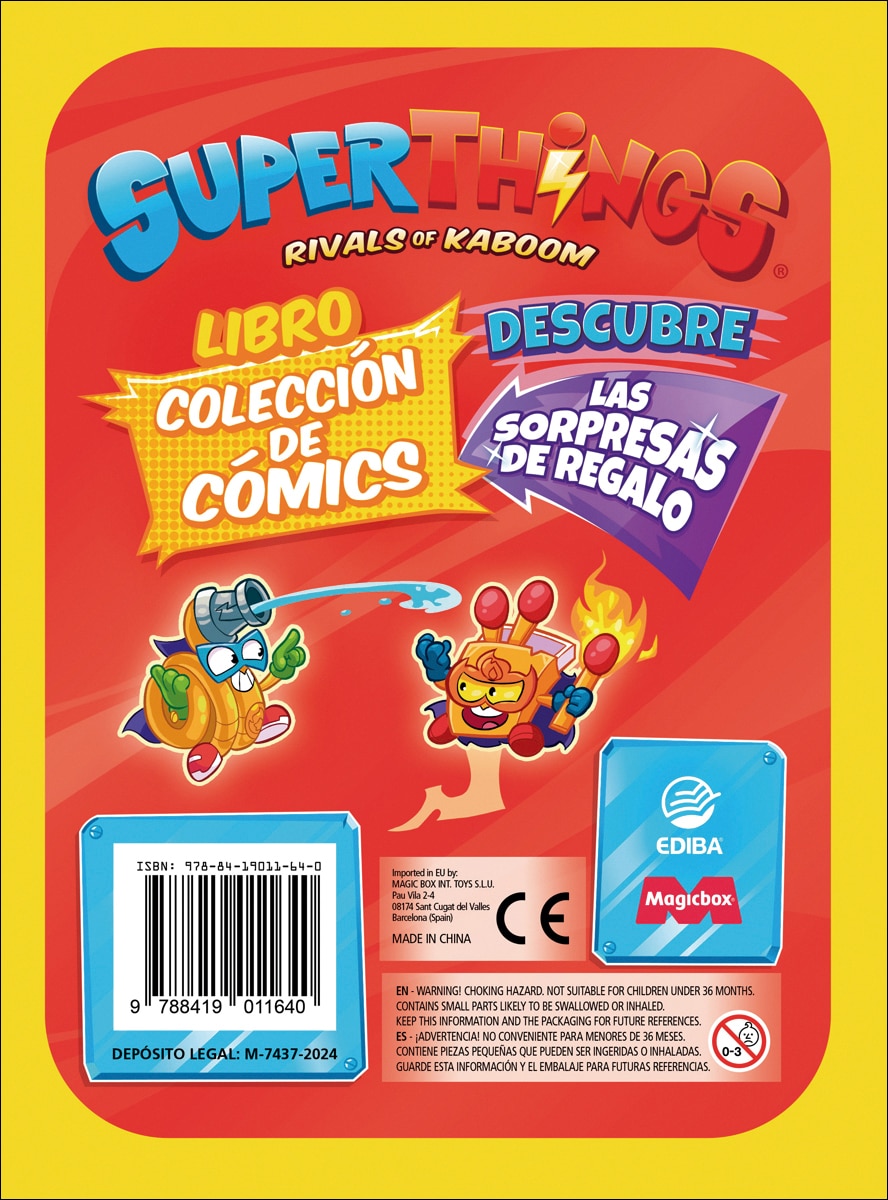 Libro Coleccionista Cómics Superthings - Rescue Force & Neon Power - LATA (Capa dura) 3
