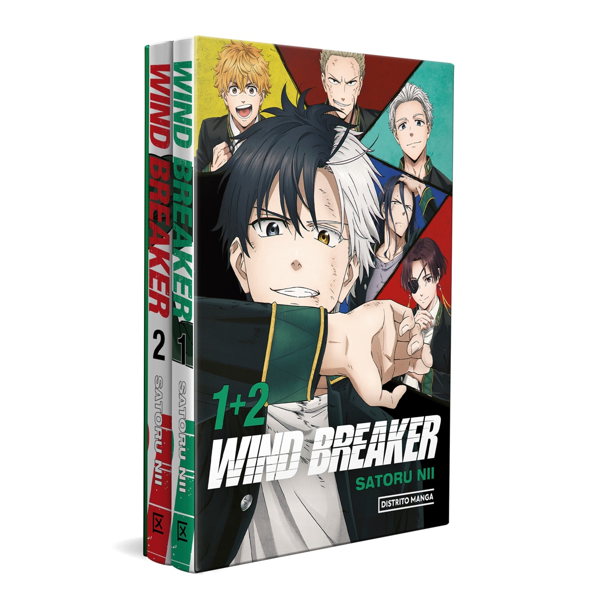 Imagem 0 de Pack Wind Breaker 1 + Wind Breaker 2 (edición especial anime) (Capa mole)