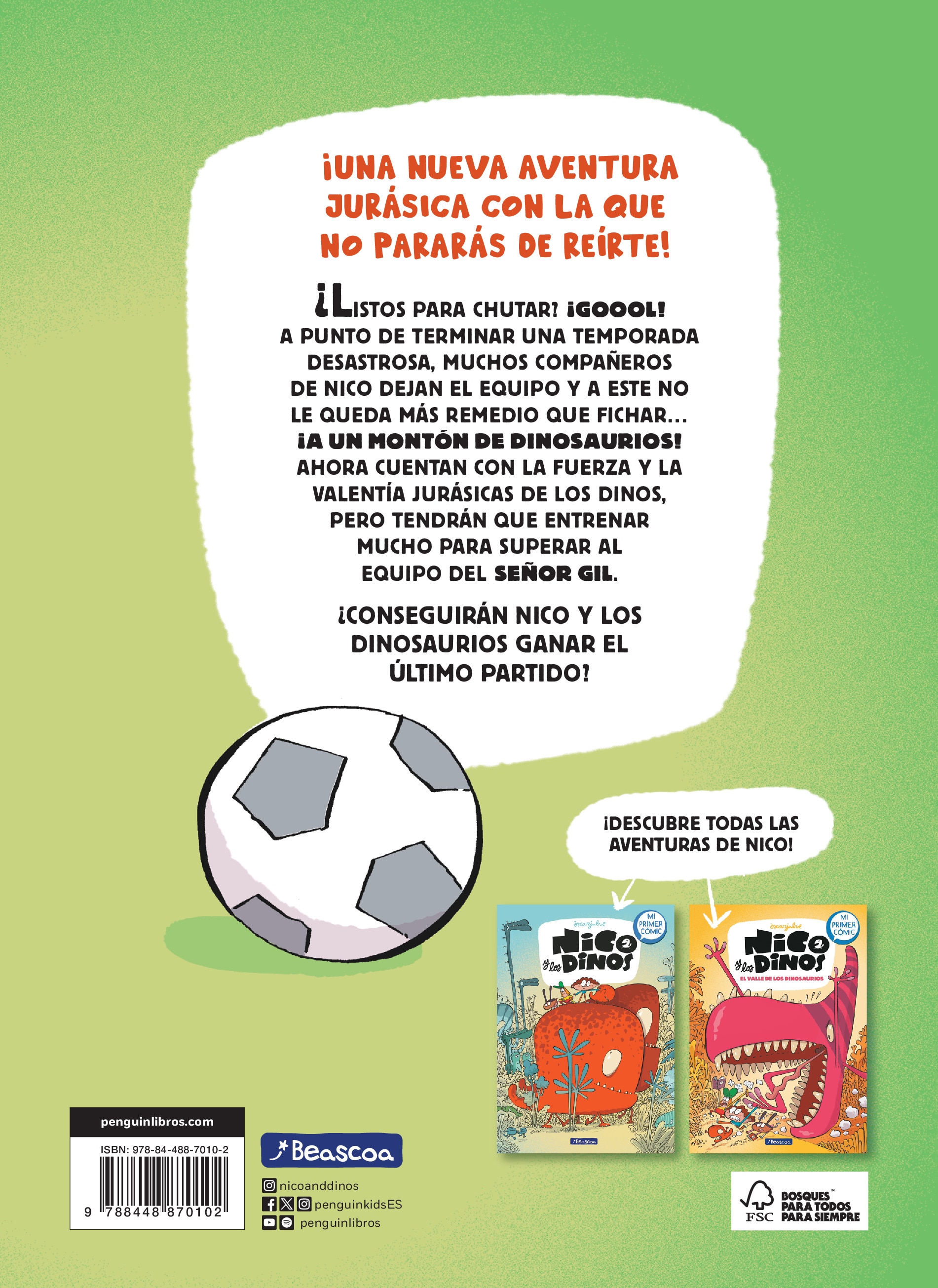 Nico y los dinos 3 - Penalti y gol es gol (Capa dura) 2