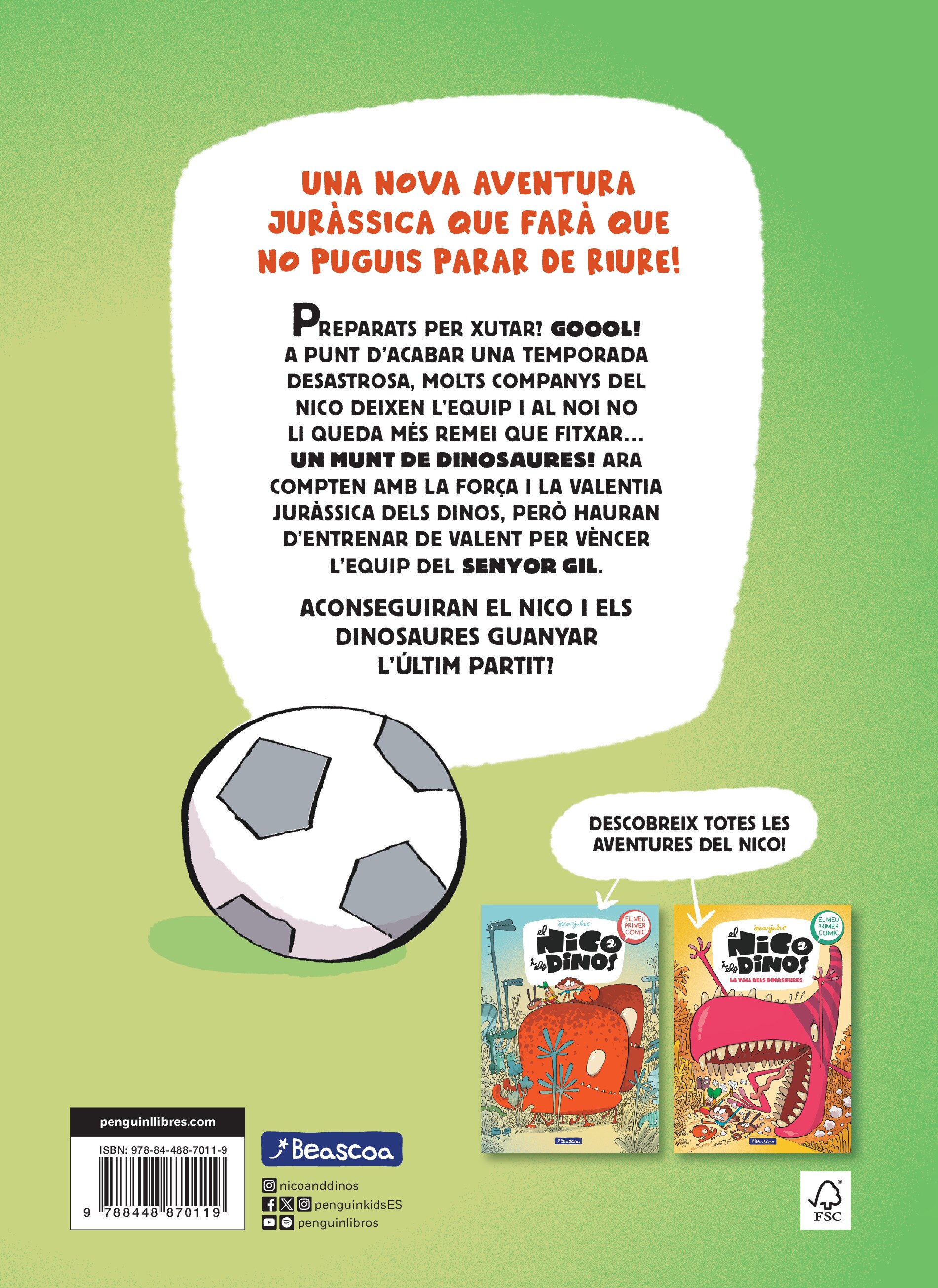 El Nico i els dinos 3 - Penal i gol és gol (Capa dura) 2