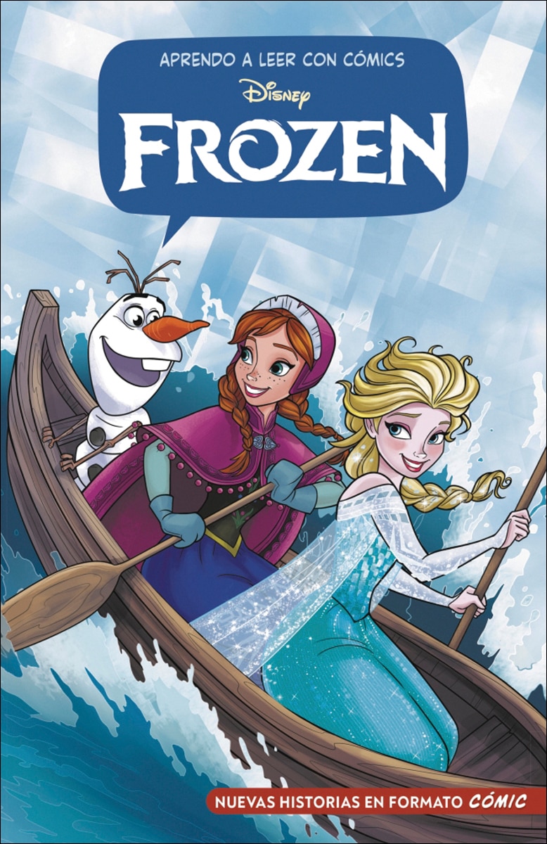 Aprendo a leer con cómics Disney - Frozen: Cómic con letra MAYÚSCULA, ideal para primeros lectores. (Capa dura) 1