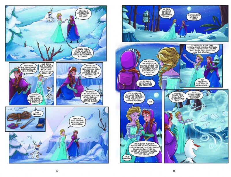 Aprendo a leer con cómics Disney - Frozen: Cómic con letra MAYÚSCULA, ideal para primeros lectores. (Capa dura) 7