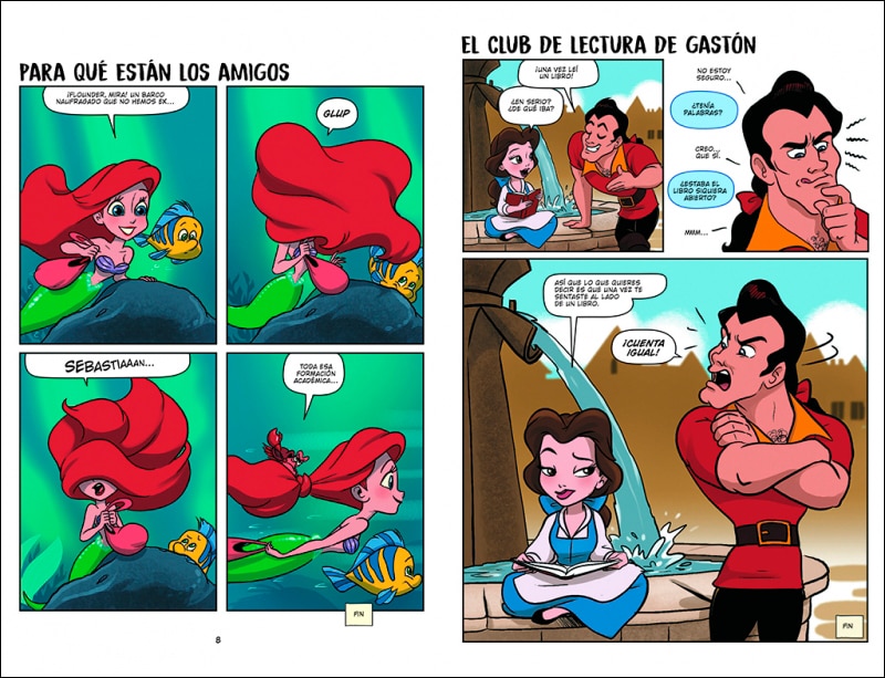 Aprendo a leer con cómics Disney - Princesas: Cómic con letra MAYÚSCULA, ideal para primeros lectores. (Capa dura) 3
