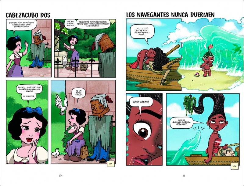 Aprendo a leer con cómics Disney - Princesas: Cómic con letra MAYÚSCULA, ideal para primeros lectores. (Capa dura) 4