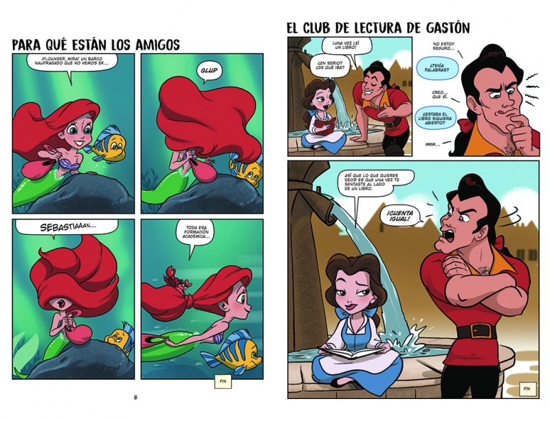 Aprendo a leer con cómics Disney - Princesas: Cómic con letra MAYÚSCULA, ideal para primeros lectores. (Capa dura) 5