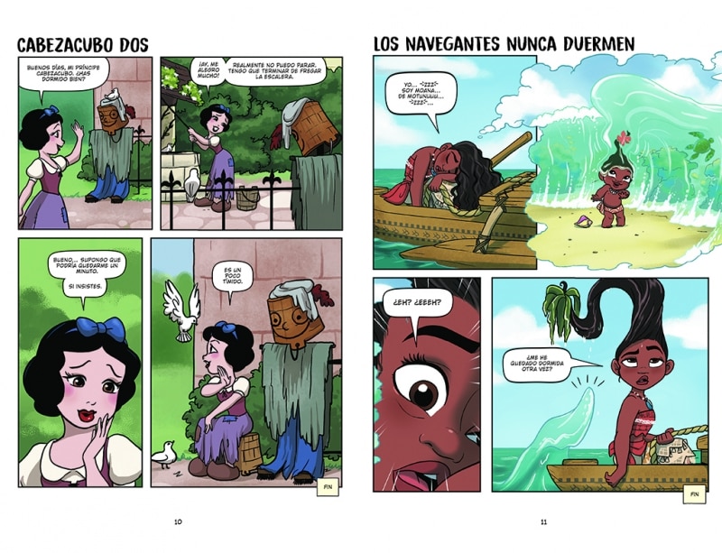 Aprendo a leer con cómics Disney - Princesas: Cómic con letra MAYÚSCULA, ideal para primeros lectores. (Capa dura) 6