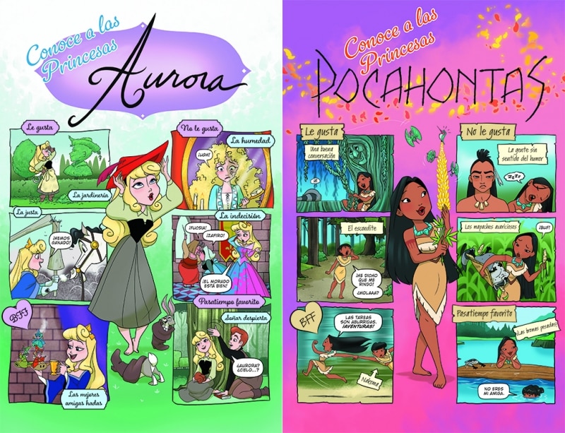 Aprendo a leer con cómics Disney - Princesas: Cómic con letra MAYÚSCULA, ideal para primeros lectores. (Capa dura) 7