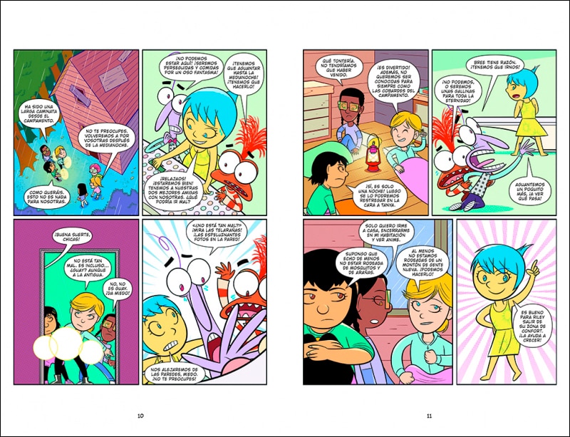 Aprendo a leer con cómics Disney - Del revés 2 (Inside Out 2): Cómic con letra MAYÚSCULA, ideal para primeros lectores. (Capa dura) 3