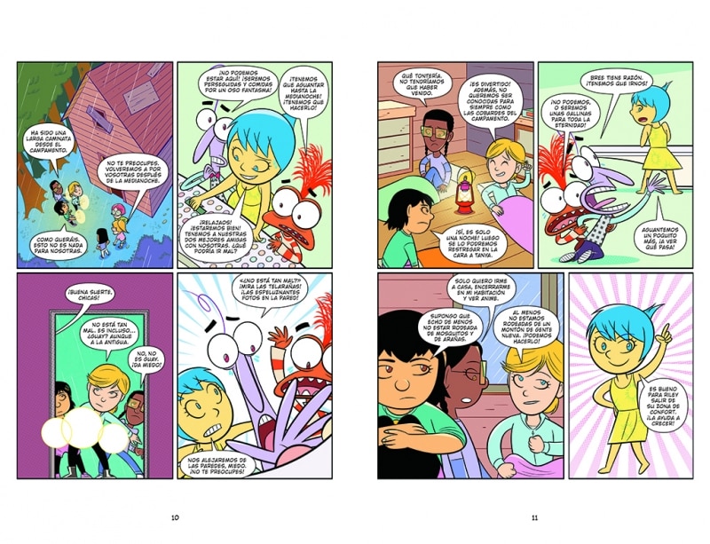 Aprendo a leer con cómics Disney - Del revés 2 (Inside Out 2): Cómic con letra MAYÚSCULA, ideal para primeros lectores. (Capa dura) 7